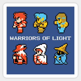 Warrior Of Light Pattern 1 Sticker